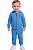 Conjunto Bebe Tommy Hilfiger – Moletom com Capuz azul - Imagem 1
