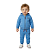Conjunto Bebe Tommy Hilfiger – Moletom com Capuz azul - Imagem 3