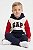 Conjunto Infantil GAP Moletom Vermelho, Azul e Branco - Imagem 2