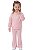 Conjunto Infantil GAP em Moletinho Rosa - Imagem 1