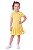 Vestido Infantil Tommy Hilfiger Polo Amarelo - Imagem 1