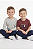 Conjunto Infantil 3 peças Tommy Hilfiger T-Shirt, Blusa Térmica e Calça Jogger - Imagem 2