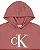 Conjunto Infantil Calvin Klein Rosa antigo em Moletom com Capuz - Imagem 5