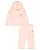 Conjunto Infantil Calvin Klein Moletom Rosa Claro com Capuz - Imagem 3