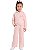 Conjunto Infantil Calvin Klein Moletom Rosa Claro com Capuz - Imagem 1