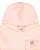 Conjunto Infantil Calvin Klein Moletom Rosa Claro com Capuz - Imagem 4