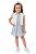 Conjunto Infantil Guess: Vestido Floral + Colete - Imagem 1