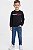 Moletom Infantil Tommy Hilfiger Preto Sem Fleece - Imagem 3