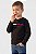 Moletom Infantil Tommy Hilfiger Preto Sem Fleece - Imagem 2