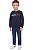 Moletom Infantil Tommy Hilfiger Azul Marinho Sem Fleece - Imagem 1