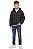 Jaqueta Puffer Infantil Tommy Hilfiger Preta - Imagem 1