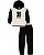 Conjunto Infantil Tommy Hilfiger Moletom Off White/Preto - Imagem 4