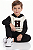 Conjunto Infantil Tommy Hilfiger Moletom Off White/Preto - Imagem 2