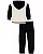 Conjunto Infantil Tommy Hilfiger Moletom Off White/Preto - Imagem 6