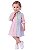 Vestido Bebê Chemise Tommy Hilfiger Listrado Color Block - Imagem 4