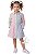 Vestido Infantil Chemise Tommy Hilfiger Listrado Color Block - Imagem 1