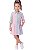 Vestido Infantil Chemise Tommy Hilfiger Listrado Color Block - Imagem 1
