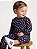 Conjunto Moletom Bebê Tommy Hilfiger Estrelas Azul Marinho - Imagem 2