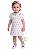 Vestido Polo Bebê Tommy Hilfiger Piquetr Branco - Imagem 1