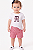 Conjunto Bebê Menina Tommy Hilfiger Camiseta e Shorts Xadrez - Imagem 5