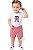 Conjunto Bebê Menina Tommy Hilfiger Camiseta e Shorts Xadrez - Imagem 1