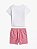 Conjunto Bebê Menina Tommy Hilfiger Camiseta e Shorts Xadrez - Imagem 8