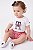 Conjunto Bebê Menina Tommy Hilfiger Camiseta e Shorts Xadrez - Imagem 2