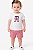 Conjunto Bebê Menina Tommy Hilfiger Camiseta e Shorts Xadrez - Imagem 3