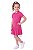Vestido Infantil Tommy Hilfiger Polo Rosa - Imagem 1