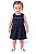 Vestido Bebê Tommy Hilfiger em Malha Azul Marinho - Imagem 1