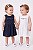 Vestido Bebê Tommy Hilfiger em Malha Azul Marinho - Imagem 4
