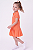 Vestido Infantil Tommy Hilfiger Polo Laranja - Imagem 3