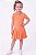 Vestido Infantil Tommy Hilfiger Polo Laranja - Imagem 2