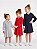 Vestido Infantil Tommy Hilfiger Polo em Tricô Trançado Vermelho - Imagem 5
