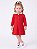Vestido Bebê Tommy Hilfiger Polo em Tricô Trançado Vermelho - Imagem 8