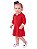 Vestido Bebê Tommy Hilfiger Polo em Tricô Trançado Vermelho - Imagem 1