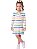 Vestido InfantilTommy Hilfiger Polo em Tricô Trançado Listrado - Imagem 1