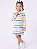 Vestido InfantilTommy Hilfiger Polo em Tricô Trançado Listrado - Imagem 3