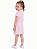 Vestido Infantil Tommy Hilfiger Polo Piquet Rosa Floral - Imagem 3