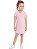 Vestido Infantil Tommy Hilfiger Polo Piquet Rosa Floral - Imagem 1