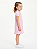 Vestido Infantil Tommy Hilfiger Polo Piquet Rosa Floral - Imagem 4