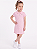Vestido Infantil Tommy Hilfiger Polo Piquet Rosa Floral - Imagem 2
