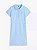 Vestido Infantil Tommy Hilfiger Polo Piquet Floral Azul - Imagem 6