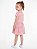 Vestido Infantil Tommy Hilfiger Listrado Rosa com Saia Plissada - Imagem 4