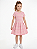 Vestido Infantil Tommy Hilfiger Listrado Rosa com Saia Plissada - Imagem 3