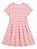 Vestido Infantil Tommy Hilfiger Listrado Rosa com Saia Plissada - Imagem 5