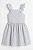 Vestido Infantil Tommy Hilfiger Azul Bordado Inglês - Imagem 9