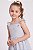 Vestido Infantil Tommy Hilfiger Azul Bordado Inglês - Imagem 4