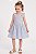 Vestido Infantil Tommy Hilfiger Azul Bordado Inglês - Imagem 6