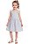 Vestido Infantil Tommy Hilfiger Azul Bordado Inglês - Imagem 1